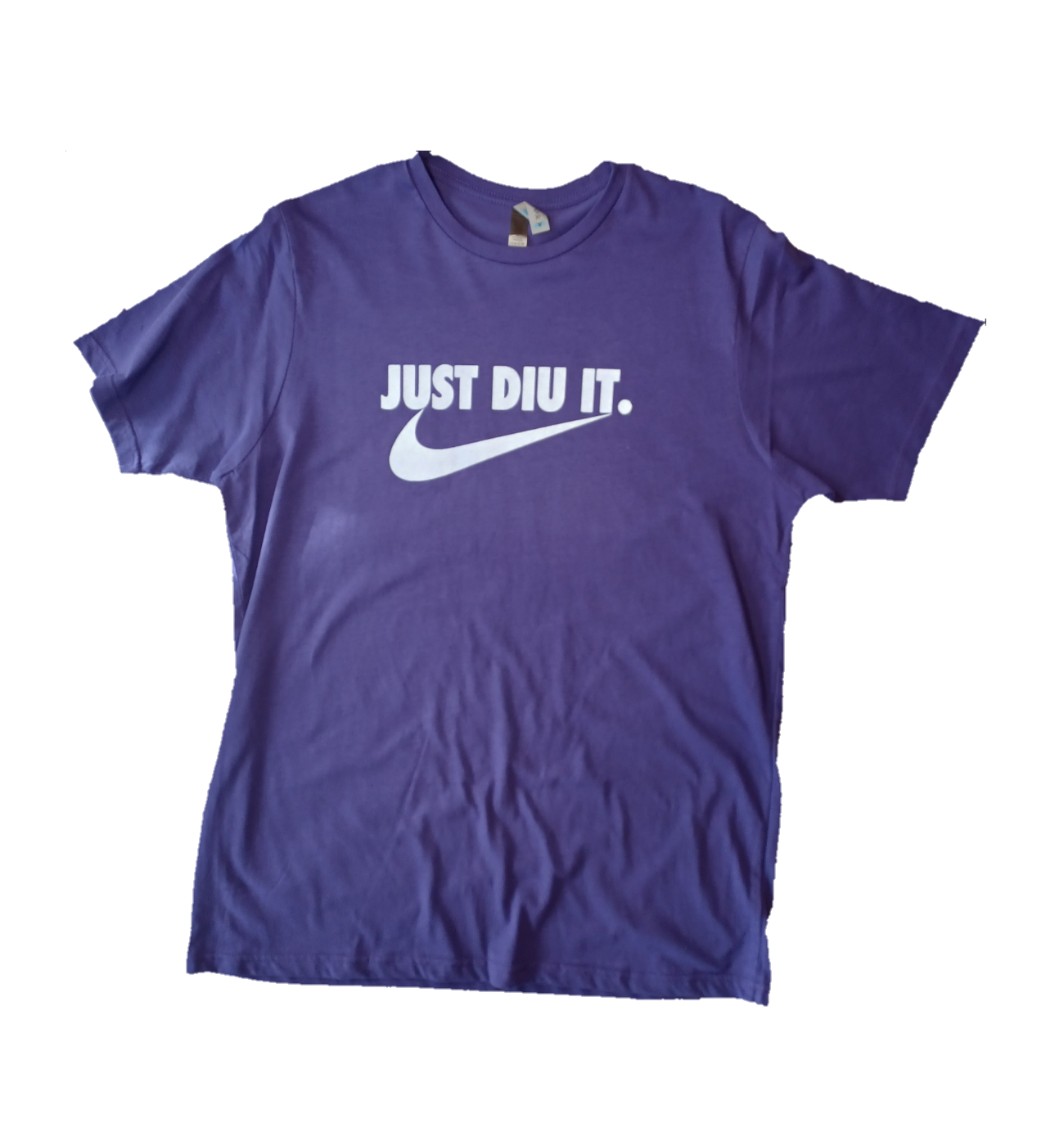 purple just do it shirt